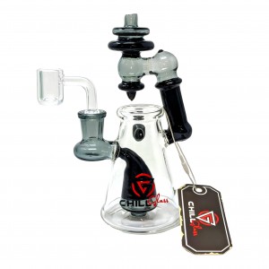 Chill Glass - 6.7" Shower Head Unique Design Water Pipe - [JLE-231]